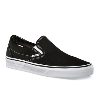 No. 1 - Giày Slip On Nam Vans Classic Slip-on Black/White VN000EYEBLK - 2