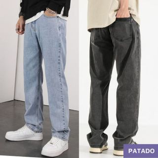 No. 3 - Quần Jeans PATADO Ống Suông Rộng ST01 - 4