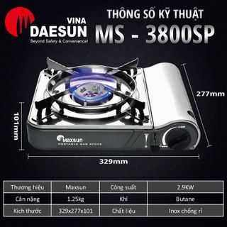 No. 4 - Bếp Gas MiniMS-3800SP - 4