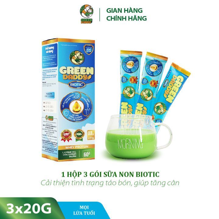 No. 7 - Sữa Gói Green Daddy Biotic - 3