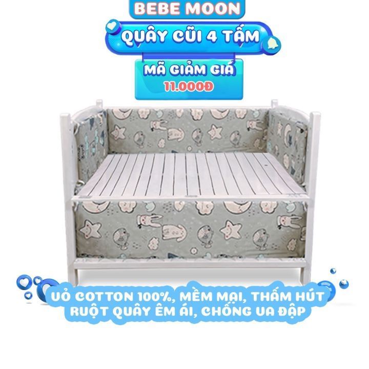 No. 2 - Quây Cũi Cho Bé Nhiều Màu Sắc Bebe Moon - 2