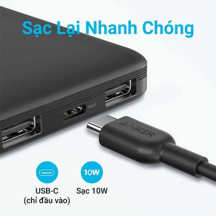 No. 8 - Sạc Dự Phòng Không Dây Anker PowerCore 10KA1615 - 2