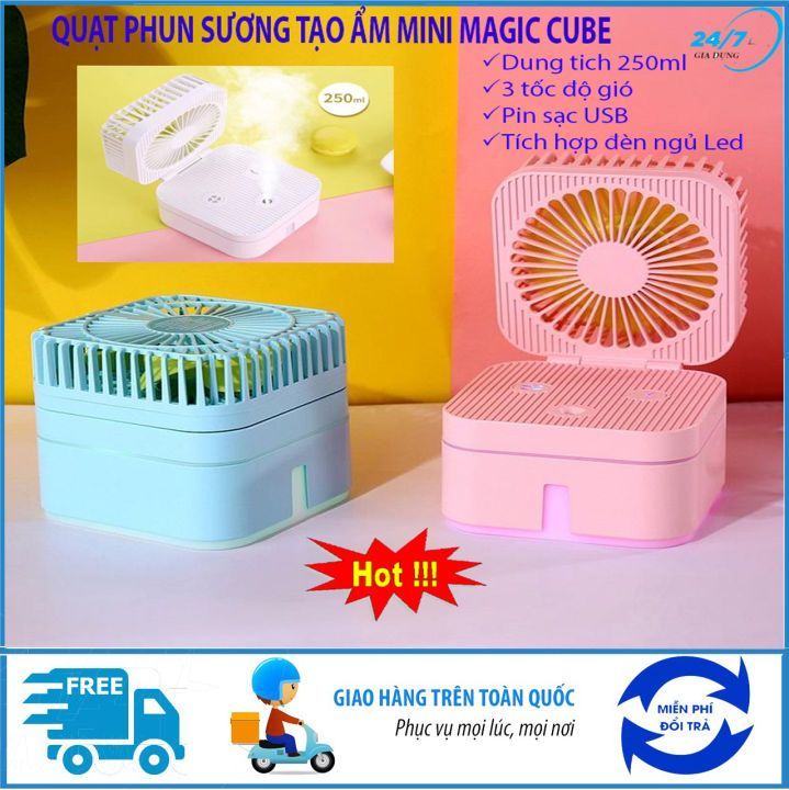 No. 3 - Quạt Mini Để Bàn Magic Cube - 1