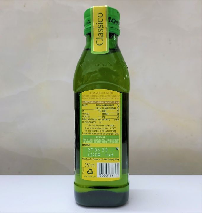 No. 3 - Dầu Oliu Classico Extra Virgin Monini - 4