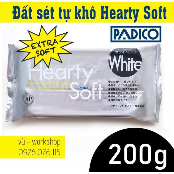 No. 1 - Đất Sét Hearty Soft White - 3