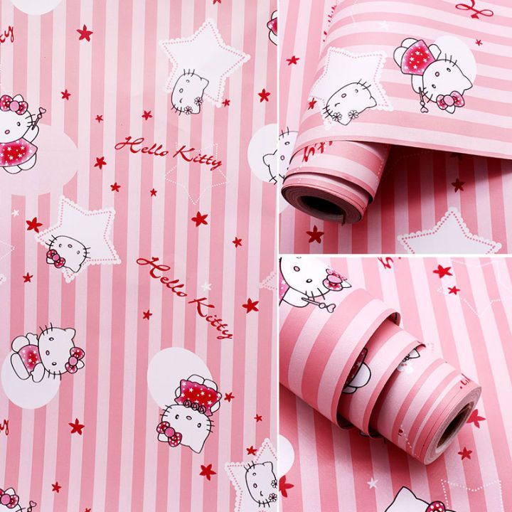 No. 1 - Giấy Dán Tường Hello Kitty - 3