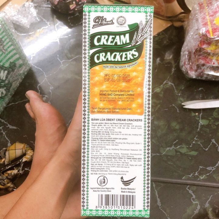 No. 6 - Bánh Ăn Kiêng Lúa Lạt Cream Crackers - 6