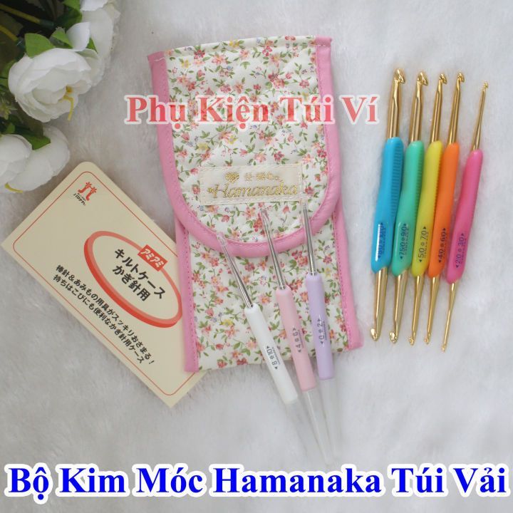 No. 4 - Bộ Kim Móc Túi Vải Hanamaka - 3