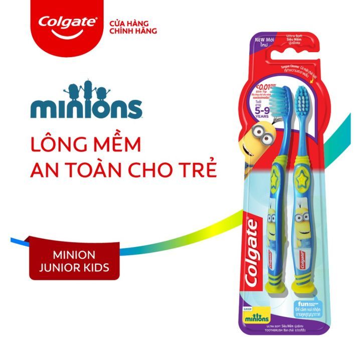 No. 4 - Bàn Chải Đánh Răng Cho Bé Colgate Kids Minion Ultrasoft - 4