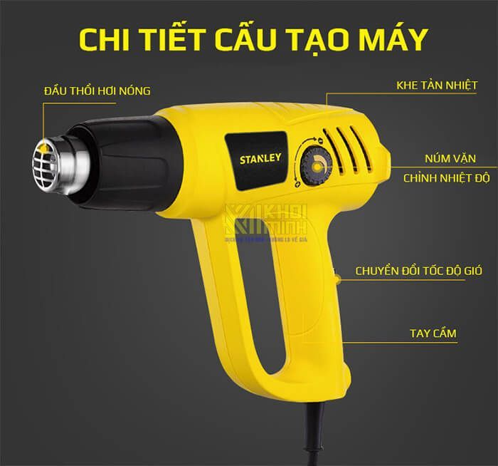 No. 6 - Máy Khò Nhiệt STANDLEY STEL 670 - 4