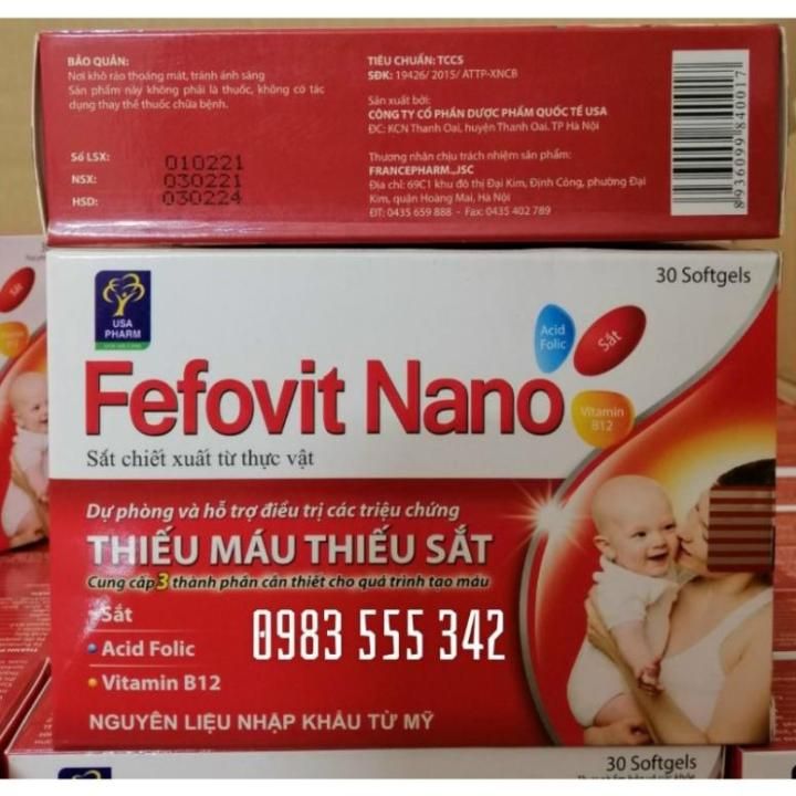 No. 7 - Thuốc Bổ Máu Fefovit Nano - 5