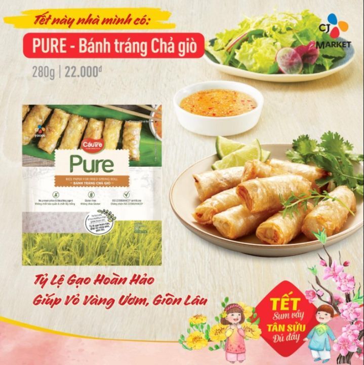 No. 3 - Bánh Tráng Chả Giò Pure Cầu Tre - 5