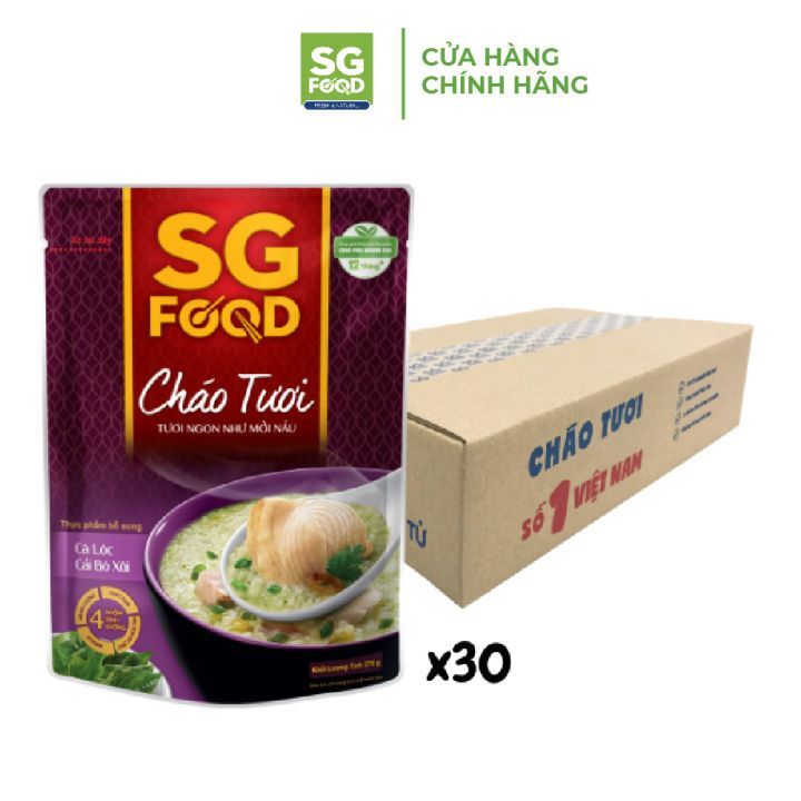 No. 3 - Cháo Tươi Cá Hồi Đậu Hà Lan Sài Gòn Food - 3