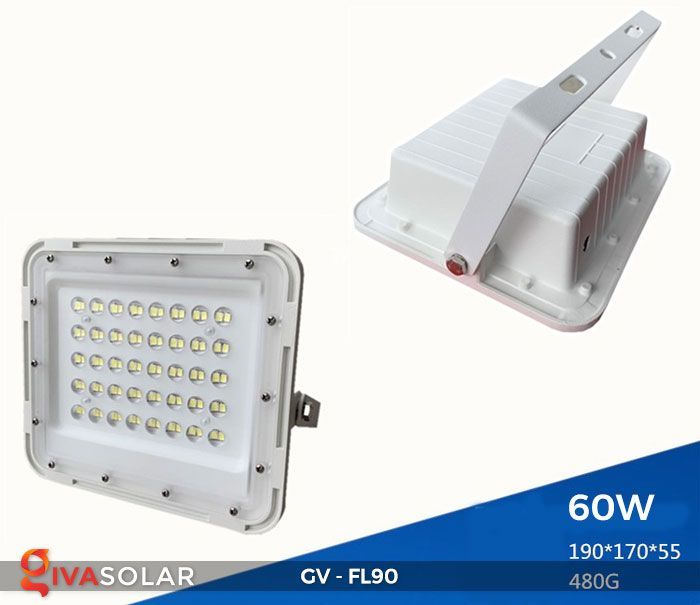 No. 1 - Đèn Pha LED Sử Dụng Năng Lượng Mặt TrờiGV-FL90 - 5