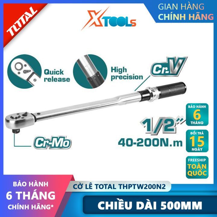 No. 6 - Cờ Lê Lực Total THPTW200N2 - 2