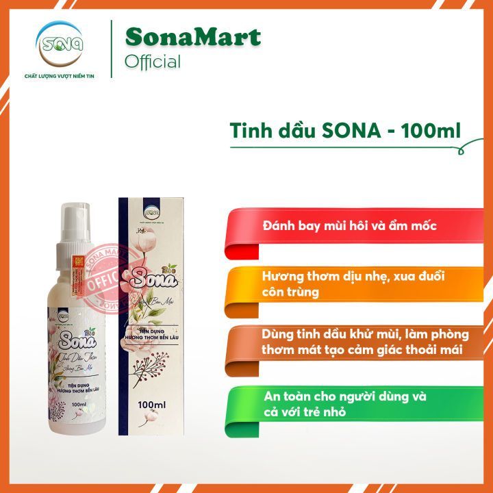 No. 8 - Xịt Thơm Quần Áo SoNa 100ml - 5