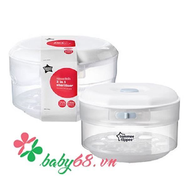 No. 9 - Hộp Tiệt Trùng Bình Sữa Lò Vi Sóng Tommee Tippee - 1