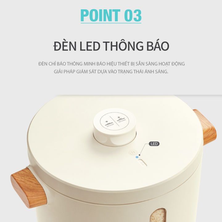 No. 4 - Hộp Đựng Gạo Chân Không Lock&LockEJR973WHT - 6