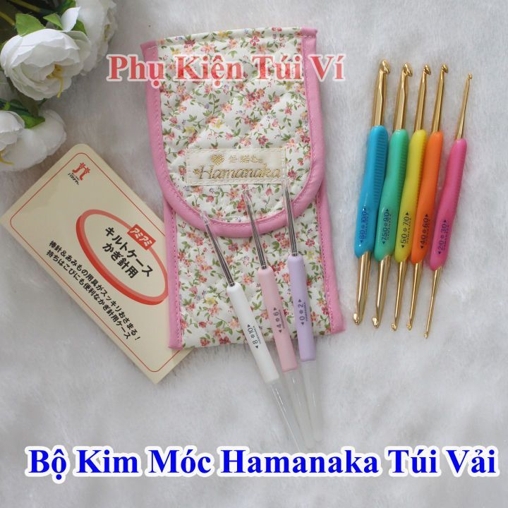 No. 4 - Bộ Kim Móc Túi Vải Hanamaka - 4