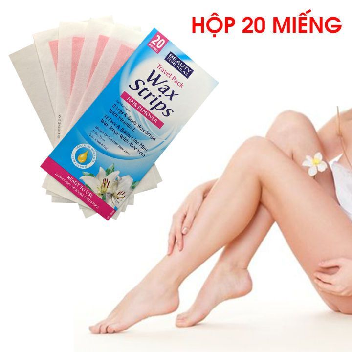 No. 4 - Sáp Wax Lông Travel Pack Wax Strips - 4