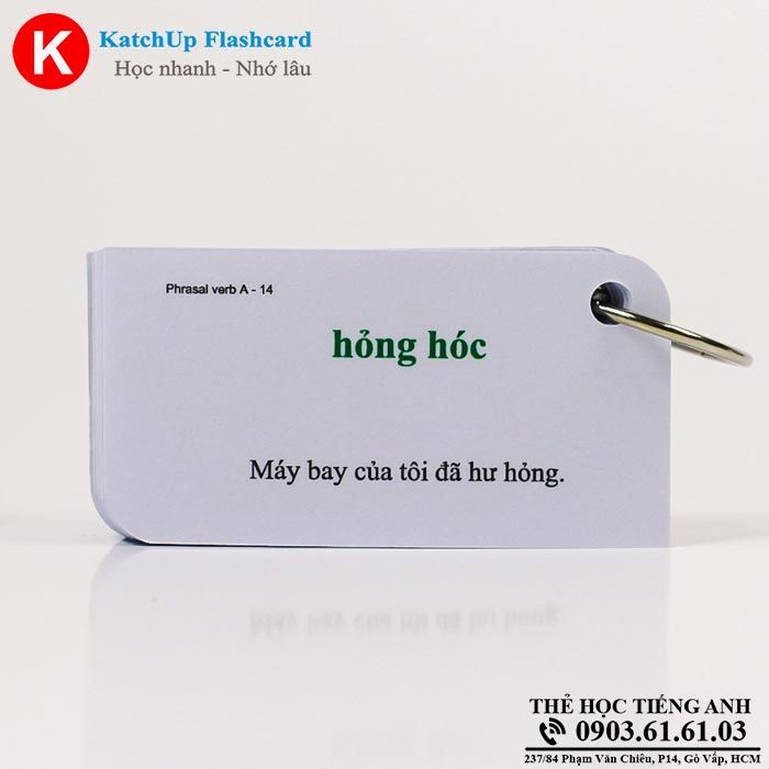 No. 3 - Flashcard Tiếng Anh KatchUp Phrasal Verbs - 2