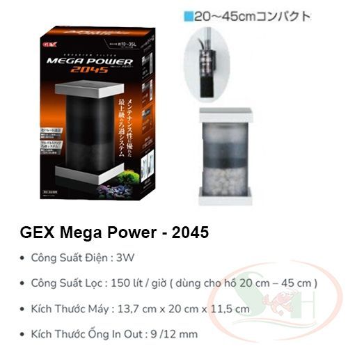 No. 5 - Máy Lọc Nước Hồ Cá Gex Mega Power 2045 - 6