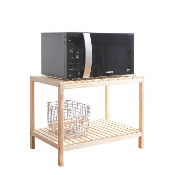 No. 3 - Kệ Lò Vi Sóng Oven Rack Natural 2 Tầng - 1