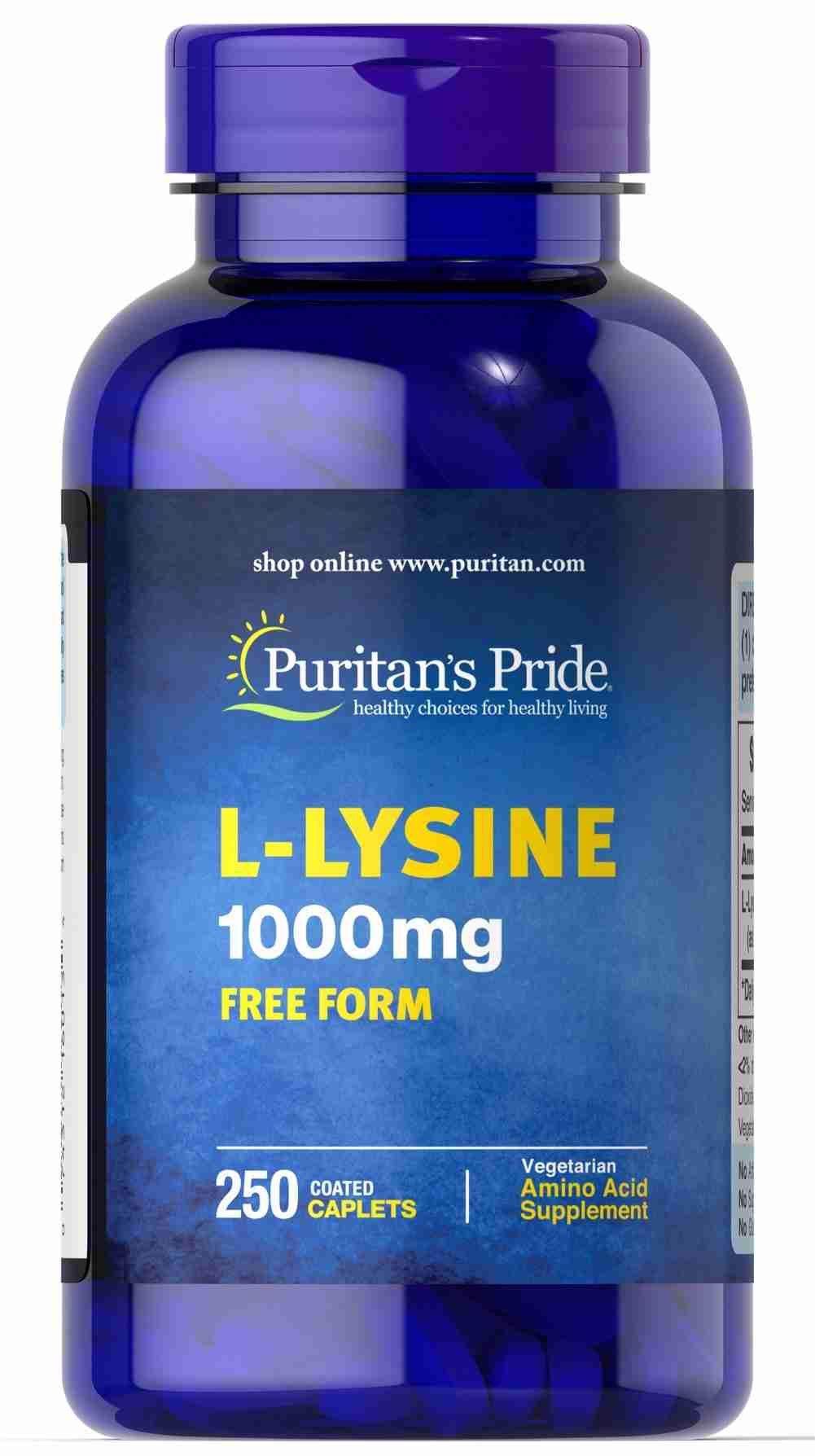 Top 8 sản phẩm bổ sung Lysine tốt nhất cho sức khỏe và sắc đẹp