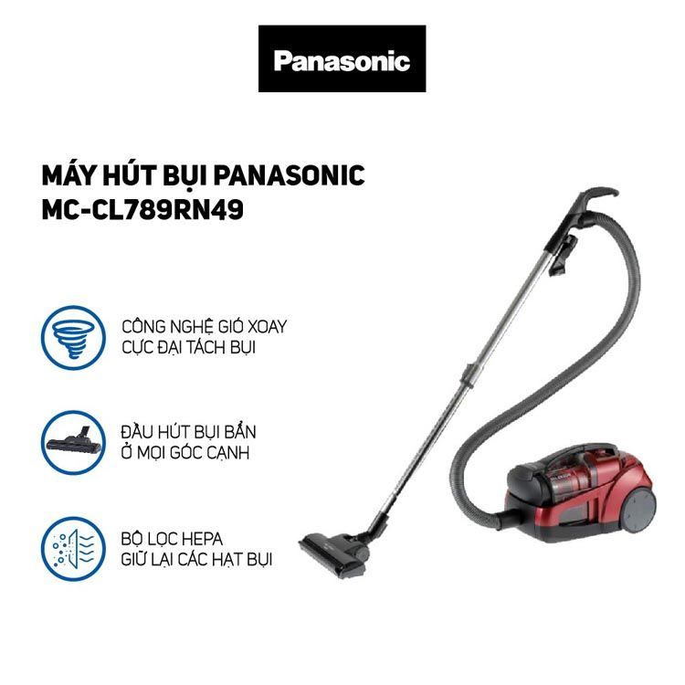 No. 2 - Máy Hút Bụi Không Túi PanasonicMC-CL789RN49 - 1