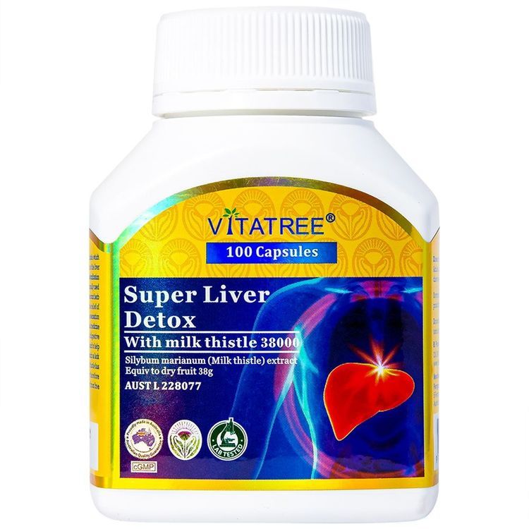No. 1 - Super Liver Detox with Milk Thistle 38000 - 4