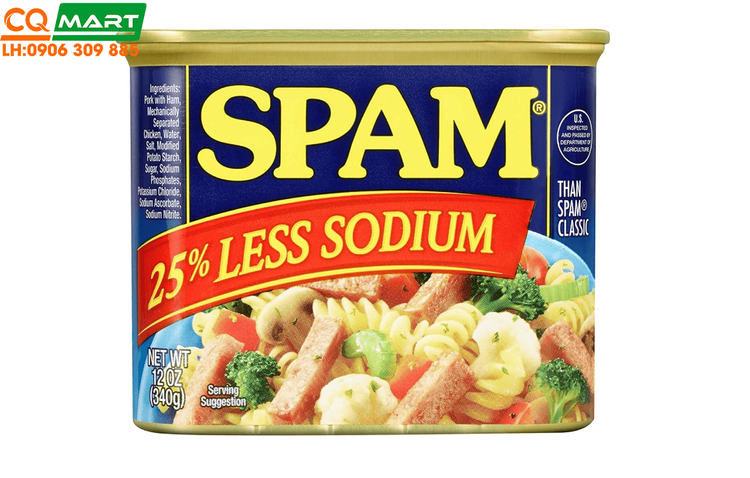 No. 4 - Thịt Hộp Spam 25% Less Sodium - 6