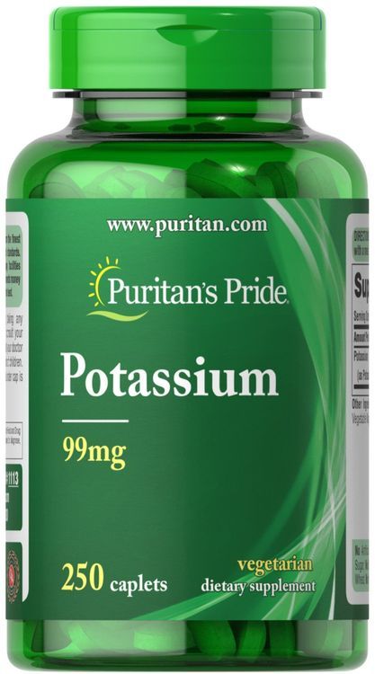 No. 6 - Puritan's Pride Potassium Citrate 99mg - 2