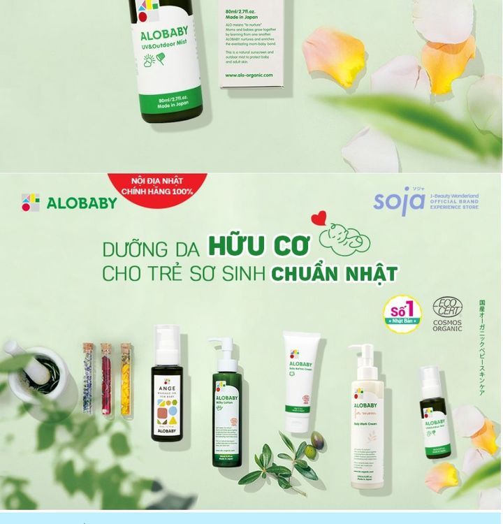 No. 6 - Xịt Chống Nắng, Ngăn Côn Trùng Organic Cho Mẹ Bầu Và Trẻ Sơ Sinh Alobaby UV & Outdoor Mist - 5