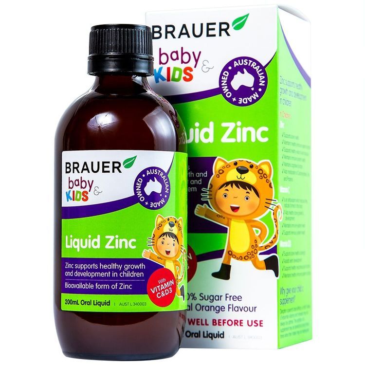 No. 7 - Siro Ăn Ngon Brauer Baby & Kids Liquid Zinc - 1