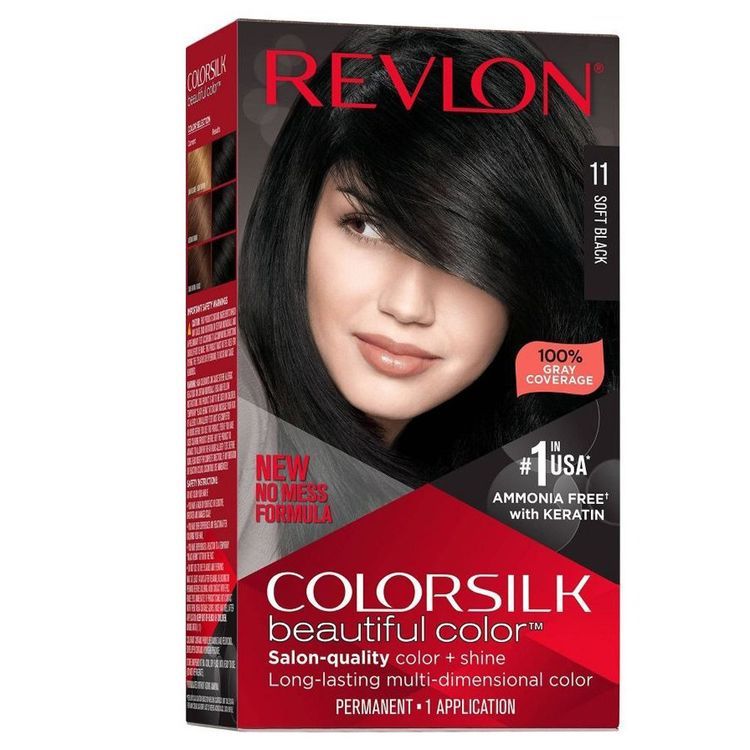 No. 8 - Thuốc Nhuộm Tóc Đen Revlon Colorsilk - 2