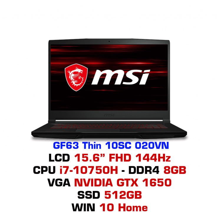 No. 8 - Laptop MSI GF63 (10SC-020VN) - 3