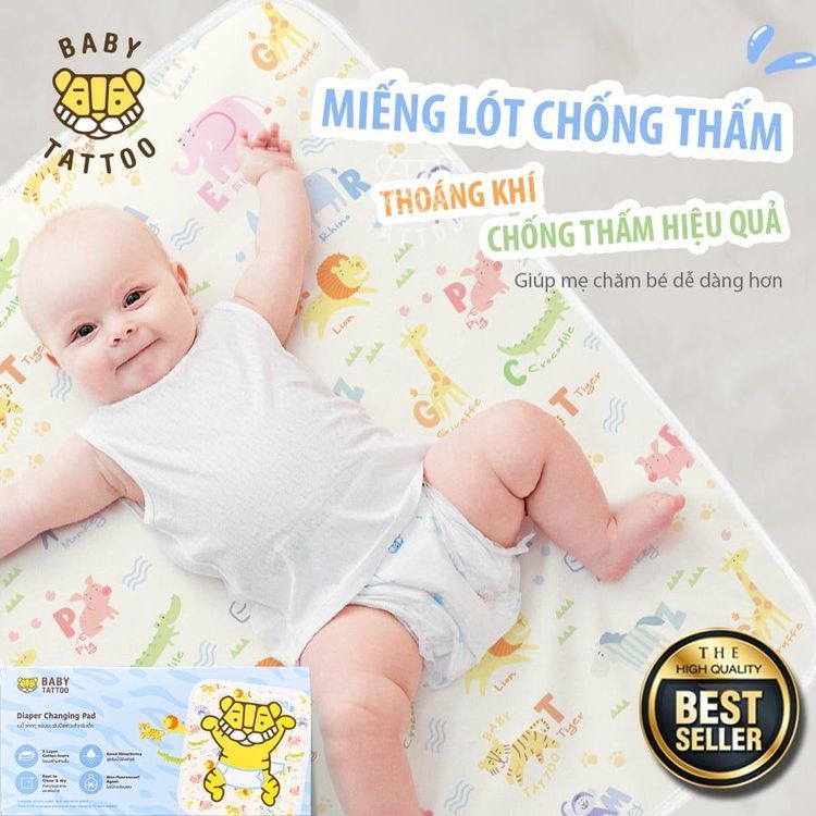 No. 1 - Miếng Lót Chống Thấm Baby Tattoo - 1