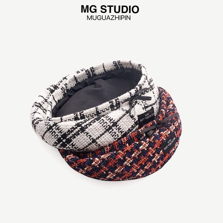 No. 7 - Mũ Nồi MG STUDIO Vải Tuýt Phối Nơ - 6