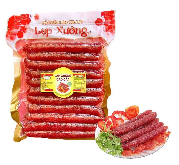 No. 3 - Lạp Xưởng Tôm Ít Mỡ Tân Lộc Phát 500g - 2