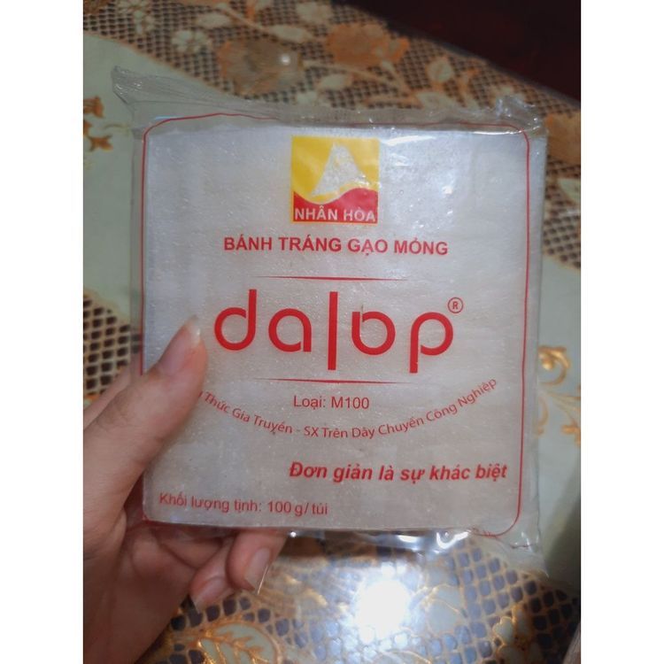 No. 8 - Bánh Tráng Gạo Mỏng DalopM100 - 1