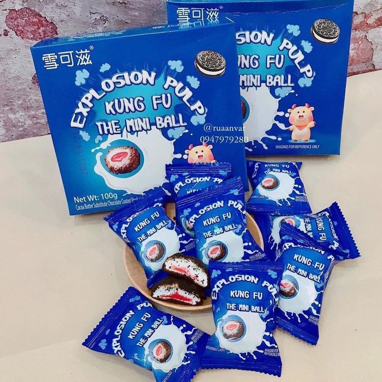 No. 7 - Kẹo Marshmallow Oreo Nhân Dâu - 1