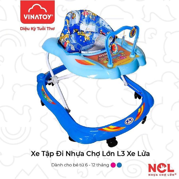 No. 7 - Xe Tập Đi Nhựa Chợ Lớn M1441A-XTĐ - 4