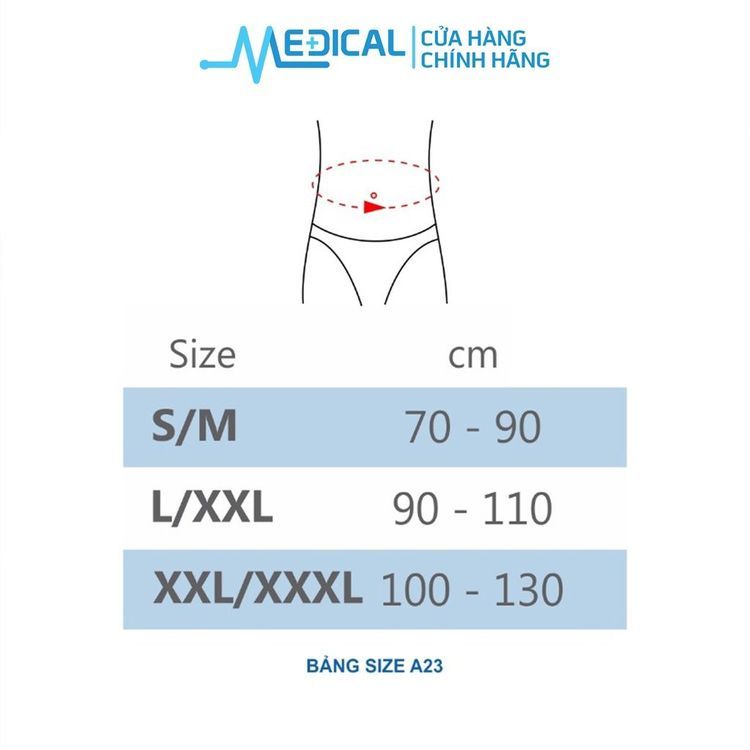 No. 2 - Đai Lưng Chỉnh Hình Cột Sống A23 - 5