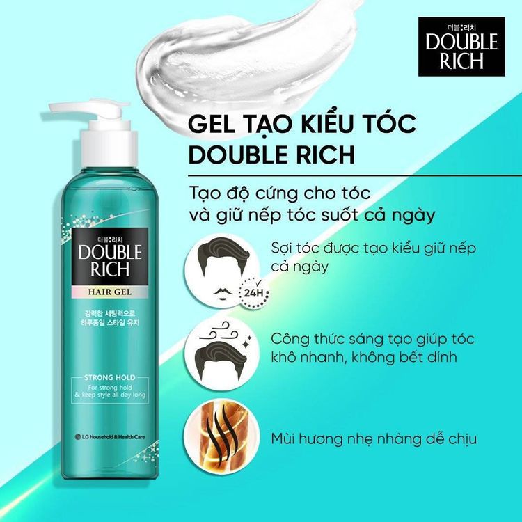 No. 6 - Gel tạo kiểu Double Rich Hair Gel - 3