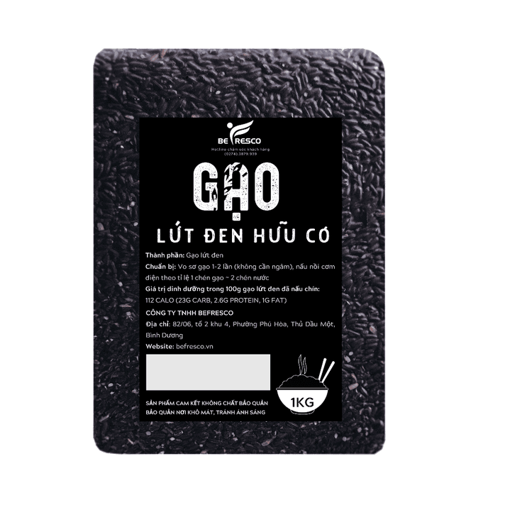 No. 8 - Gạo Lứt Đen Befresco - 1