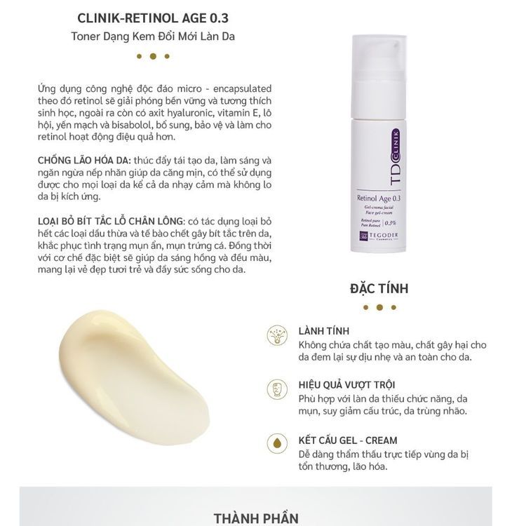 No. 8 - Clinik Retinol Age 0,3% - 6