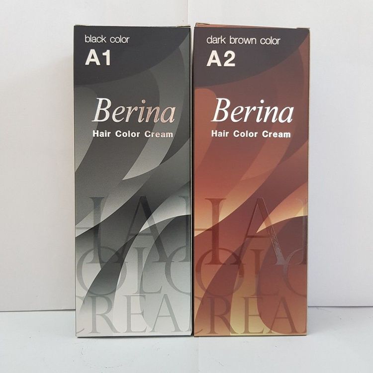 No. 7 - Thuốc Nhuộm Tóc Berina Hair Colour Cream A1 - 3