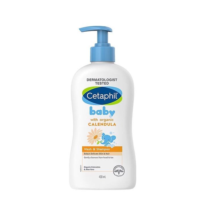 No. 8 - Sữa Tắm Gội 2 Trong 1 Cetaphil Baby Wash & Shampoo with Organic Calendula - 1