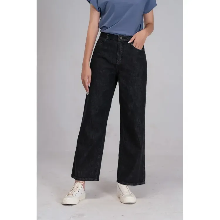 No. 8 - Quần Jeans Ống Rộng QJN4022 - 4