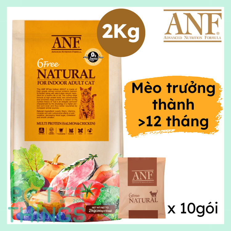 No. 4 - Hạt Cho Mèo ANF 6Free Natural For Indoor Cat - 3